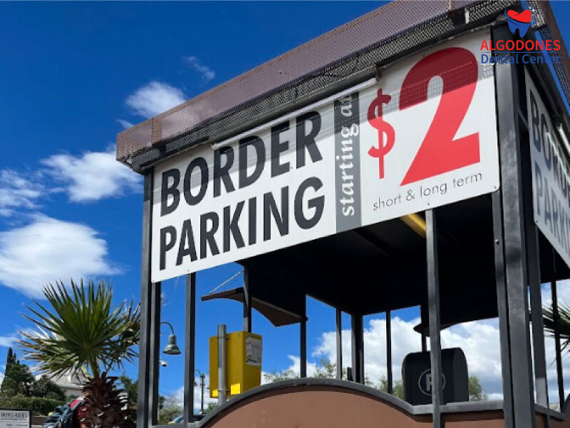 border parking at Los Algodones